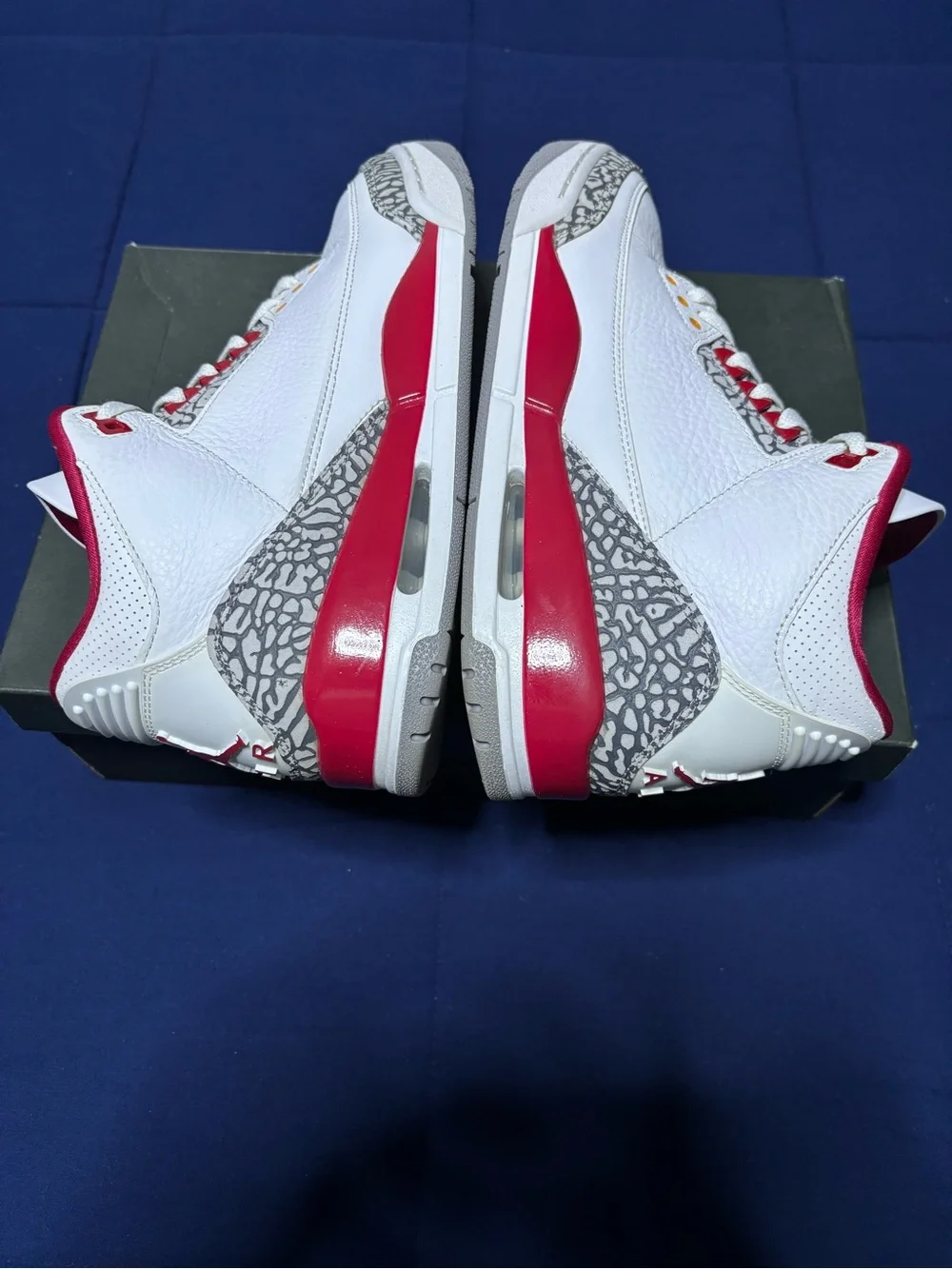 Jordan 3 Retro Cardinal Red 2022 Size 9